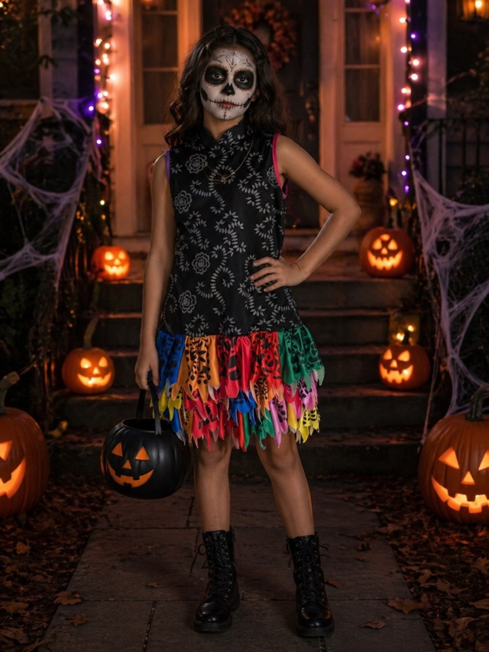 Monster High Skelita Calaveras costume dress
